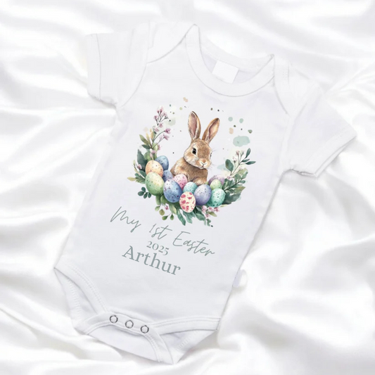 My First Easter Short Sleeved Bodysuit