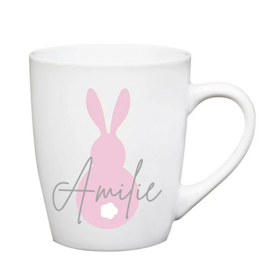 Personalised Easter Bunny Stoneware Mug