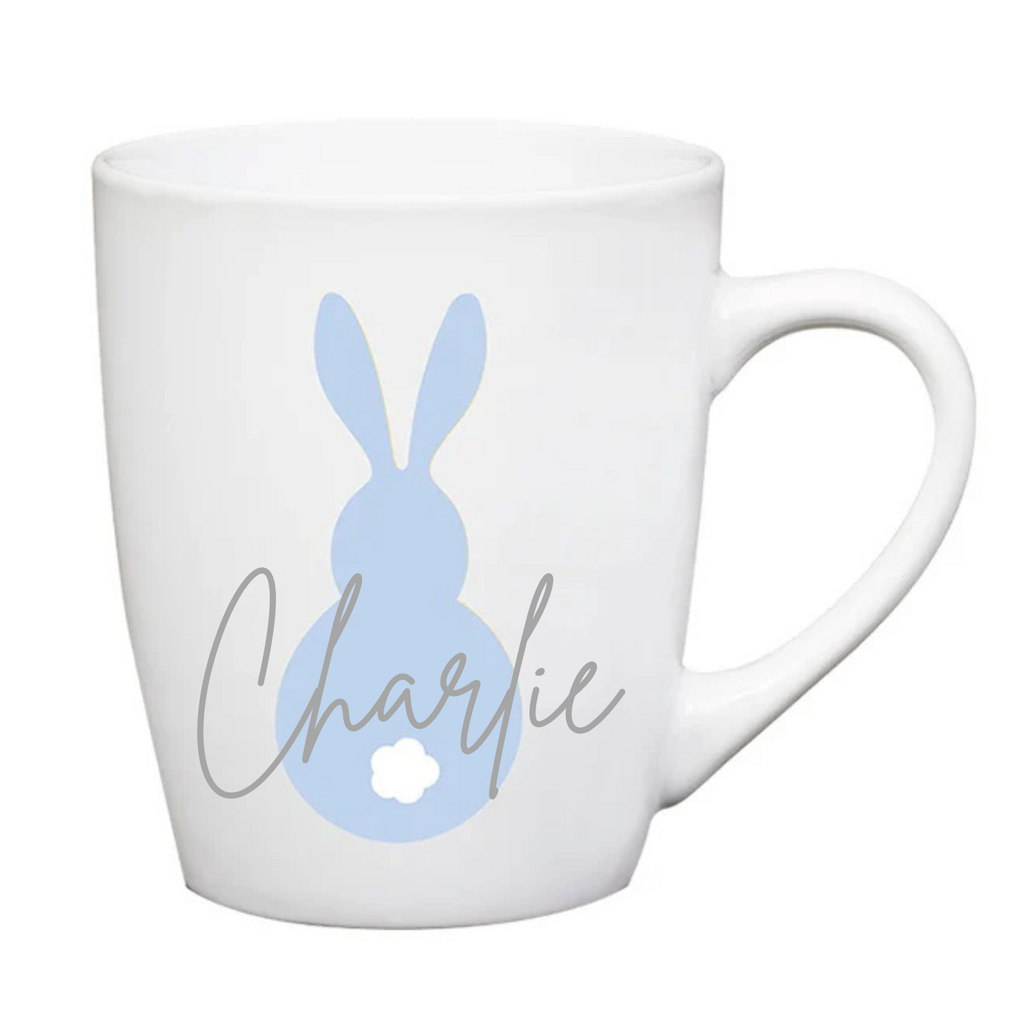 Personalised Easter Bunny Stoneware Mug