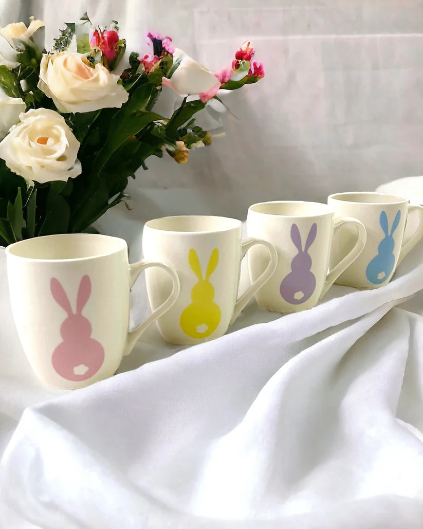 Personalised Easter Bunny Stoneware Mug