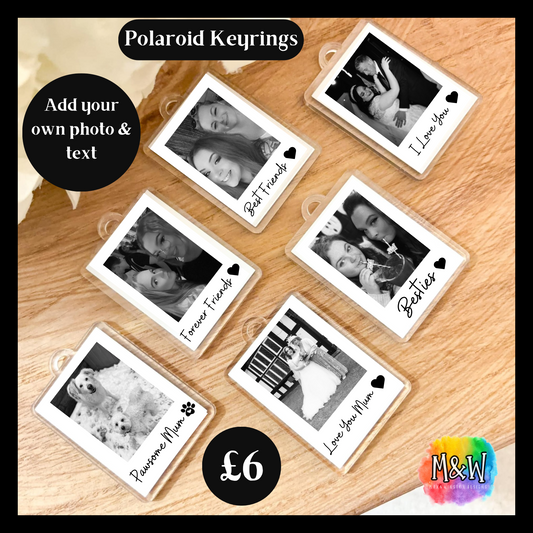 Personalised Photo Keyring