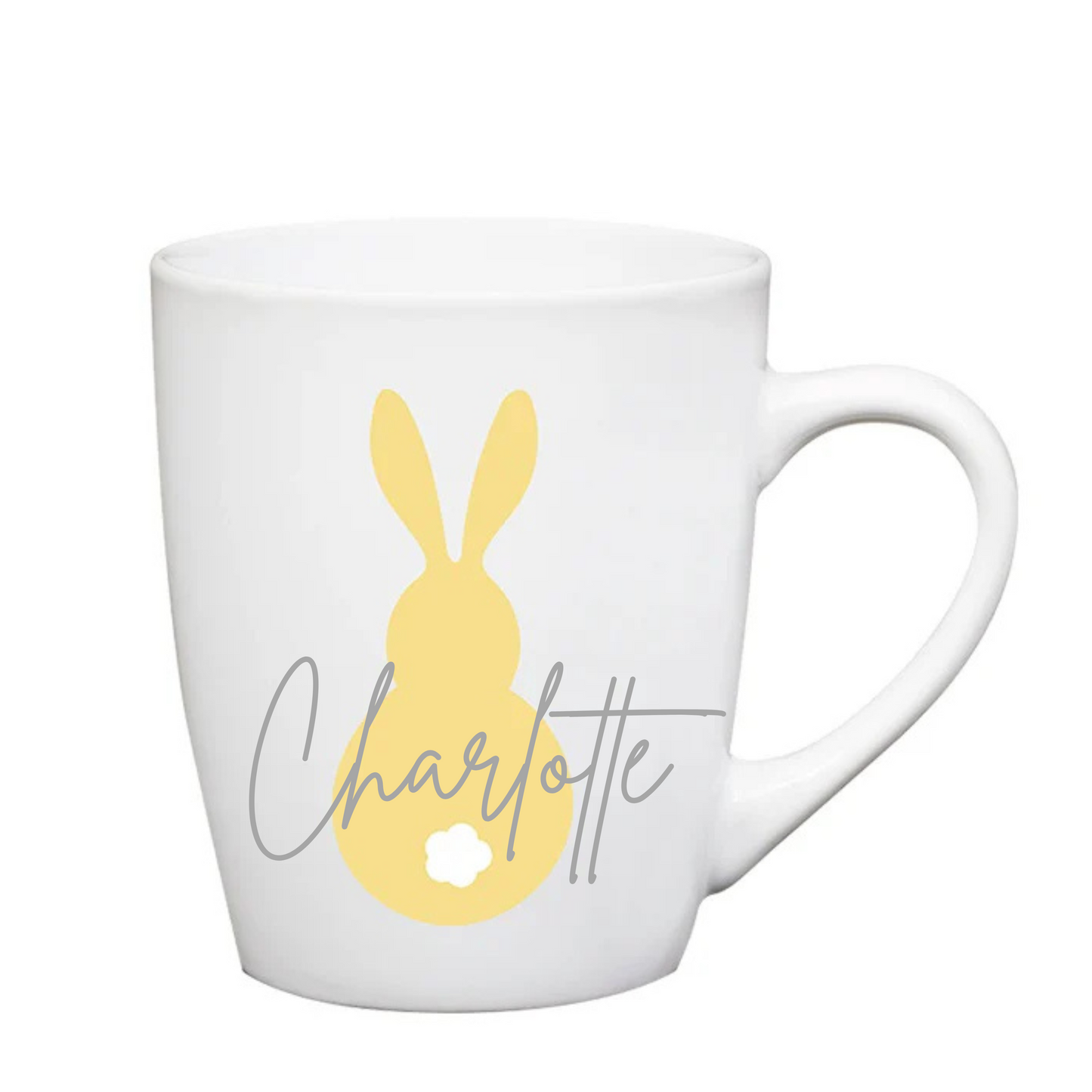 Personalised Easter Bunny Stoneware Mug